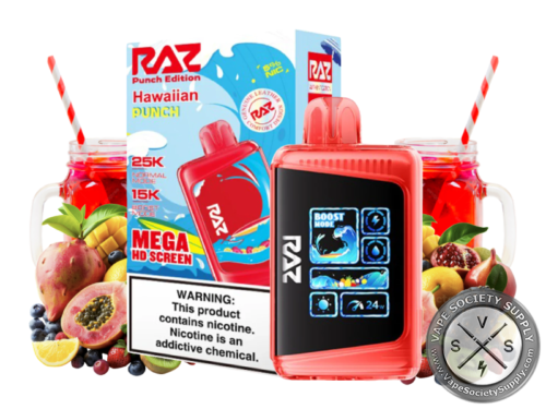 RAZ LTX Disposable Vape _ 25k Puffs Hawaiian Punch