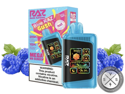 RAZ LXT Disposable Vape _ 25k Puffs Blue Raz