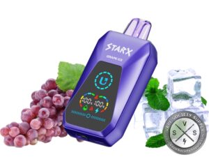 STARX S20000 Smart Touch Screen Disposable Powered By UPENDS Grape Ice