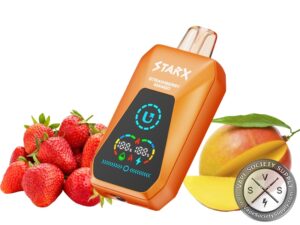 STARX S20000 Smart Touch Screen Disposable Powered By UPENDS Strawberry Mango