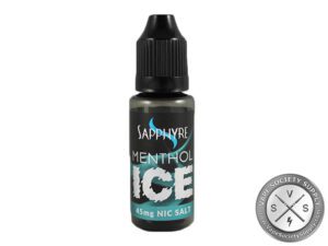 Sapphyre Salt Nic Concentrated Nic Salt Solution 3ml - Menthol Ice