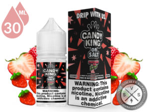 Strawberry Pop Drops CANDY KING on SALT