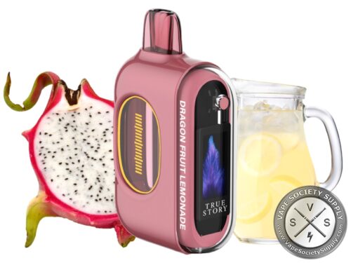 True Story 20k Puffs Disposable Dragon Fruit Lemonade