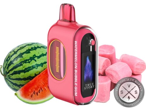True Story 20k Puffs Disposable Watermelon Bubblegum