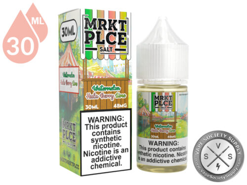 Watermelon Hula Berry Lime MRKT PLCE SALT 30ml - Image 3