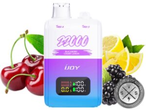 iJoy SD22000 Puffs Disposable With Double Tank Blackberry Cherry Lemon