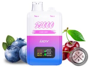 iJoy SD22000 Puffs Disposable With Double Tank Cherry Berry