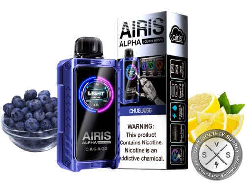 AIRIS Alpha Touch 20K Puffs Disposable Vape Chugg Jugg