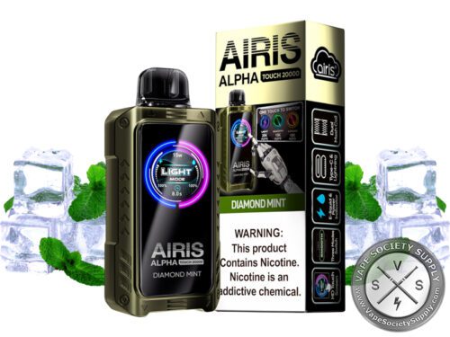 AIRIS Alpha Touch 20K Puffs Disposable Vape Diamond Mint