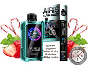 AIRIS Alpha Touch 20K Puffs Disposable Vape Strawberry Mint Candy