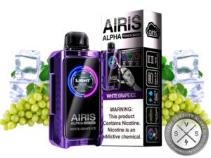 AIRIS Alpha Touch 20K Puffs Disposable Vape White Grape Ice