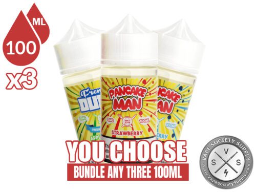 French Dude&Pancake Man Bundle 3 100ml (300ml)