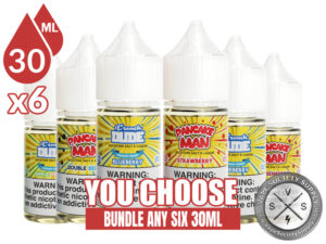 Pancake Man French Dude Salt Bundle 6x30ml (180ml)