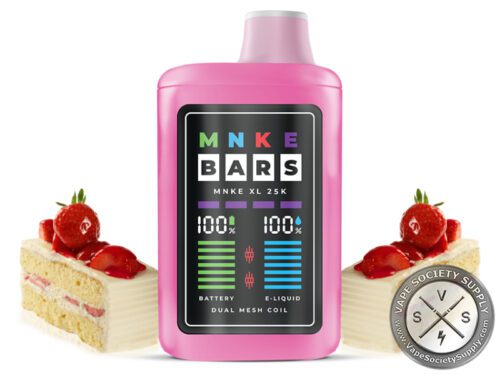 MNKE BARS XL 25k Disposable Strawberry Cake