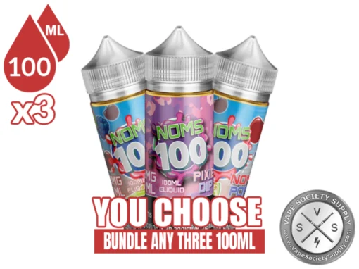 NOMS E-Juice Bundle 3 100ml (300ml)