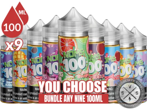 NOMS E-Juice Bundle 9 100ml (900ml)