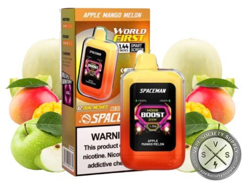 SMOK Spaceman Nebula Disposable Vape – 25000 Puffs Apple mango melon