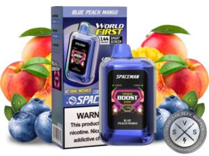 SMOK Spaceman Nebula Disposable Vape – 25000 Puffs Blue Peach Razz