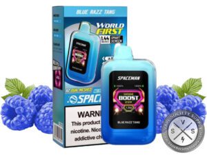 SMOK Spaceman Nebula Disposable Vape – 25000 Puffs Blue Razz Tang