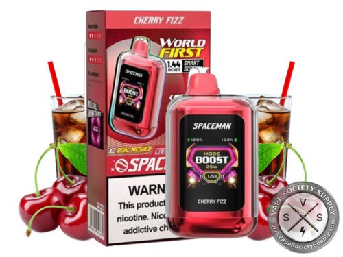 SMOK Spaceman Nebula Disposable Vape – 25000 Puffs Cherry Fizz