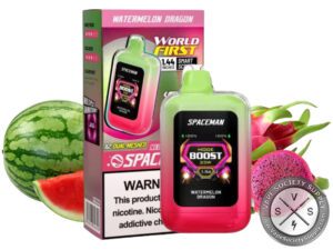 SMOK Spaceman Nebula Disposable Vape – 25000 Puffs Watermelon Dragon