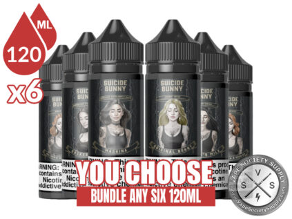 Suicide Bunny Bundle 6 120ml (720ml)