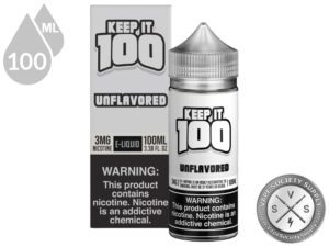 Unflavored KEEP IT 100 E-Liquid (1)