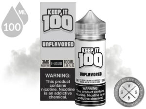 Unflavored KEEP IT 100 E-Liquid