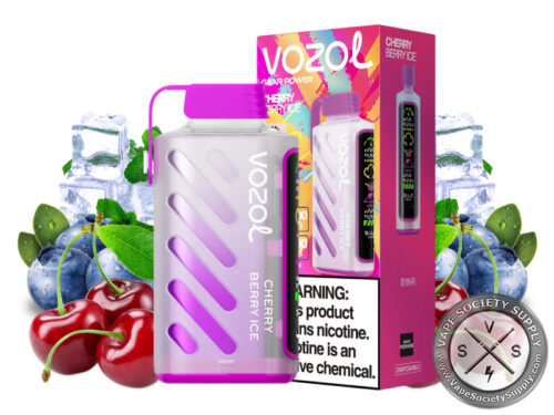 VOZOL GEAR POWER 20000 DISPOSABLE VAPE Cherry Berry Ice