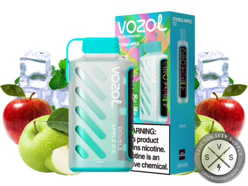 VOZOL GEAR POWER 20000 DISPOSABLE VAPE Double Apple Ice