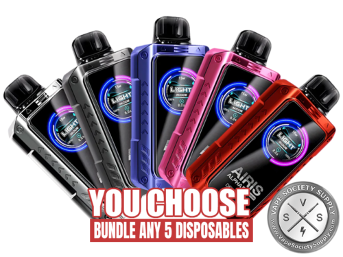 [5-Pack] Airis Alpha Touch Disposable Vape _ 20K Puffs