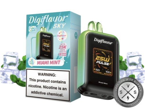 DigiFlavor SKY 25k Disposable Vape _ 25k Puffs Miami Mint