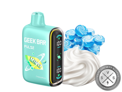 Geek Bar Pulse 15000 Disposable _ 15k Puffs Creamy Mintz