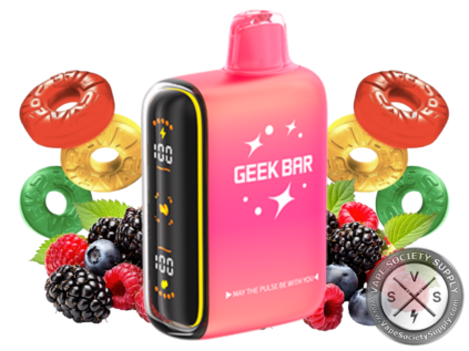 Geek Bar Pulse 15000 Disposable _ 15k Puffs Wild Berry Savers
