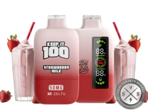 KEEP IT 100 Disposable 20k Puffs Strawberry Milk
