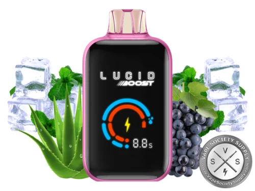 LUCID BOOST 20123 Disposable Aloe Grape Ice