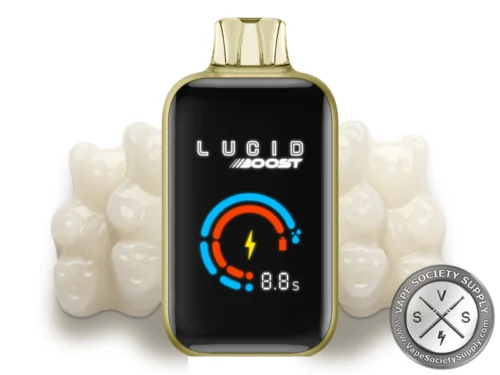 LUCID BOOST 20123 Disposable White Gummy