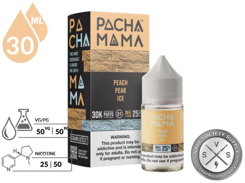 Peach Pear Ice PACHA MAMA SALT (2)