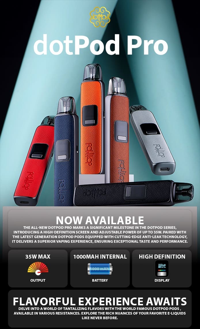 dotmod dotpod Pro vape starter kit