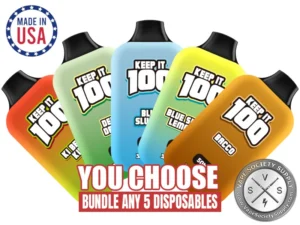 [5-Pack] KEEP IT 100 Disposable Bundle