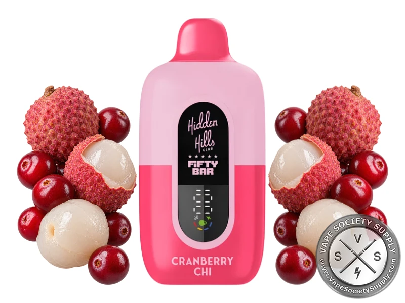 Fifty Bar 20K Disposable Vape Cranberry Chi