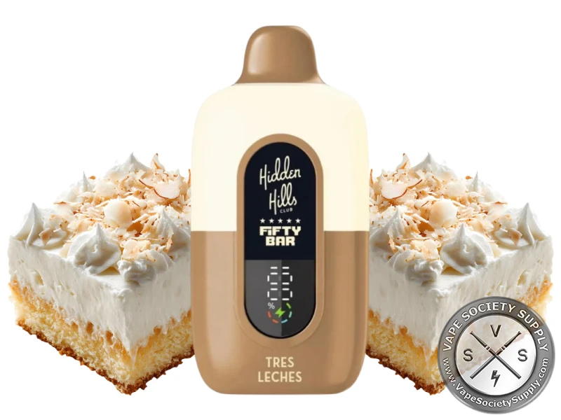 Fifty Bar 20K Disposable Vape Tres Leches