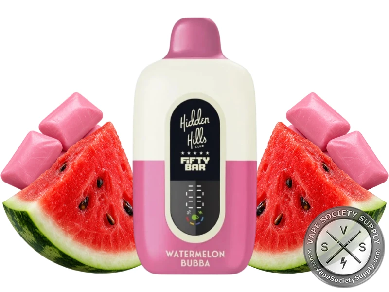 Fifty Bar 20K Disposable Vape Watermelon Bubba