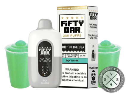 Fifty Bar Disposable Vape _ 20K Puffs Baja Slushie