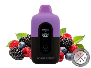 Fifty Bar 20K Fruitia Bonker Berries disposable vape with mixed berries