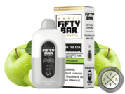 Fifty Bar Disposable Vape _ 20K Puffs Green Apple Blast