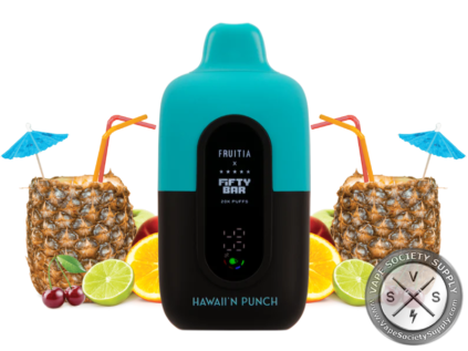 Fifty Bar Disposable Vape _ 20K Puffs Hawaii'n Punch
