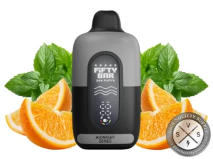 Fifty Bar Disposable Vape _ 20K Puffs Orange mint