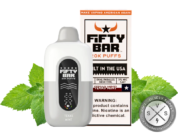 Fifty Bar Disposable Vape _ 20K Puffs Texas Mint