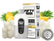 Hidden Hills X Fifty Bar Disposable Vape _ 20K Puffs Gummy Whip